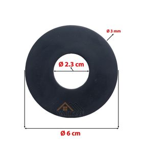 Creavit 2.3x6 cm Gömme Rezervuar İç Takım Boşaltma Grubu Contası