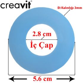 Creavit 2.8x5.6 cm Gömme Rezervuar İç Takım Boşaltma Grubu Contası