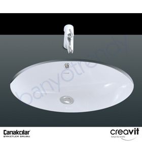 Creavit 33x43 Tezgah Altı Lavabo