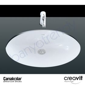 Creavit 37x47 Tezgah Altı Lavabo