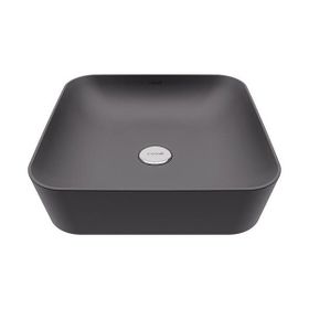 Creavit 40 cm Mat Antrasit Ultra Kare Çanak Lavabo