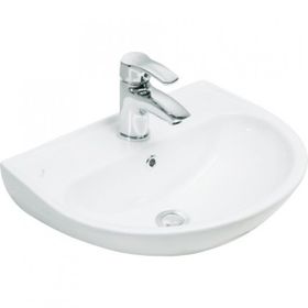Creavit 40x50 cm Beyaz Delikli Oval Lavabo