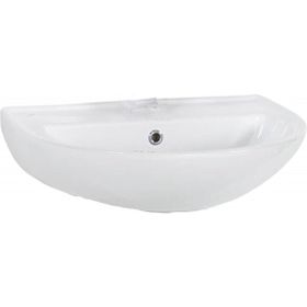Creavit 40x50 cm Beyaz Delikli Oval Lavabo