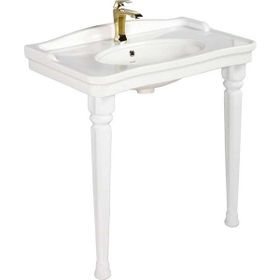 Creavit AN080 Antik Etajerli ve 80 cm Ayaklı Lavabo