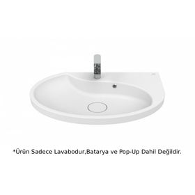 Creavit AP080 80 cm - Beyaz Aqua Pura Tezgah Üstü Lavabo