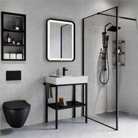 Creavit AR065-M Arya 70 cm Banyo Dolabı Takımı