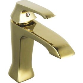 Creavit Avangart Lavabo Altın Armatür