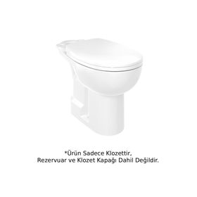 Creavit BD305-00CB00E-0000-SET Beyaz Bedensel Engelli Alttan Çıkışlı Klozet Seti