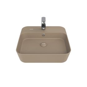 Creavit Cappucino 45 cm LP046-00CM00E-0000 Loop Kare Çanak Lavabo