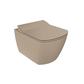 Creavit Cappucino EG321-11CM00E-0000 Elegant Rim-Off Kanalsız Asma Klozet