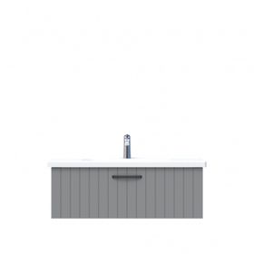 Creavit D10 Next Tezgah Altı 1 Çekmeceli 100 cm Gri Lake Lavabo Dolabı