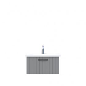 Creavit D10 Next Tezgah Altı 1 Çekmeceli 65 cm Gri Lake Lavabo Dolabı