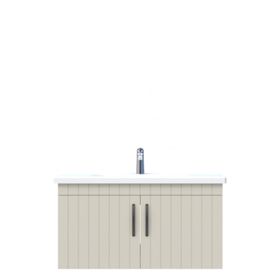 Creavit D10 Next Tezgah Altı Kapaklı 100 cm Dafne Lake Lavabo Dolabı