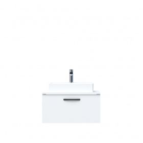 Creavit D10 Next Tezgah Üstü 1 Çekmeceli 65 cm Beyaz Melamin Lavabo Dolabı