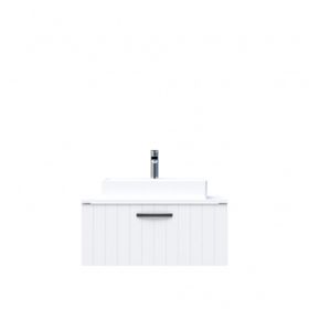 Creavit D10 Next Tezgah Üstü 1 Çekmeceli 80 cm Beyaz Lake Lavabo Dolabı