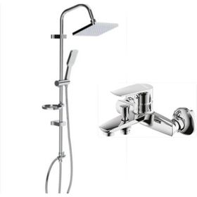 Creavit DSU.SH630SM Mat Siyah Tepe Duş Sistemi