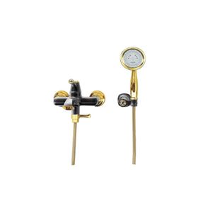 Creavit Eg2500 Siyah Altın Elegant Banyo Bataryası