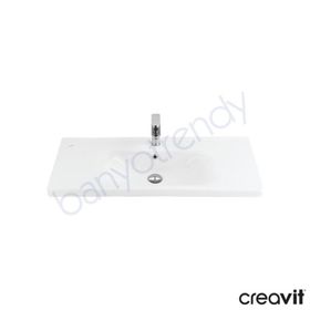Creavit Eksen 100 cm Etajerli Lavabo