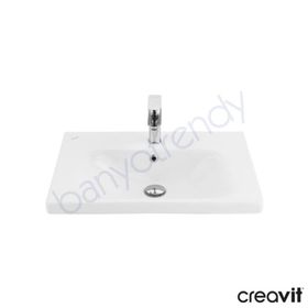 Creavit Eksen 65 cm Etajerli Lavabo