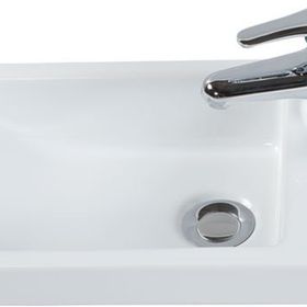 Creavit Elmas 25x45 cm Beyaz Tezgah Üstü Lavabo