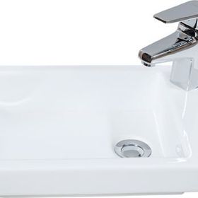 Creavit Elmas 30x50 cm Beyaz Tezgah Üstü Lavabo