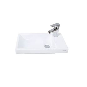 Creavit Elmas 30x50 cm Beyaz Tezgah Üstü Lavabo