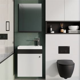 Creavit EM0045.01 Elmas 45 cm Banyo Dolabı Takımı