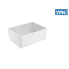 Creavit ES061 Esse 61 cm Beyaz Seramik Eviye
