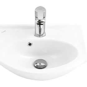 Creavit ET045 Beyaz Etol Etajerli ve Dolap Uyumlu Lavabo