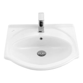 Creavit ET155 Beyaz Etol Etajerli ve Dolap Uyumlu Lavabo