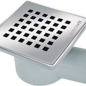 Creavit FD215 10x10 cm Plastik Gövdeli Yer Sifonu
