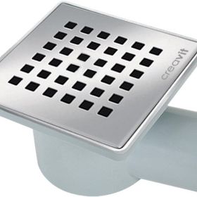 Creavit FD255 15x15 cm Plastik Gövdeli Yer Sifonu