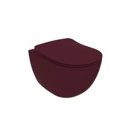 Creavit FE322-00BR00E-0000 Free Rim Off Kanalsız Berry Mat Asma Klozet