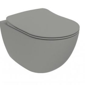 Creavit FE322-00BR00E-0000 Free Rim Off Kanalsız Berry Mat Asma Klozet