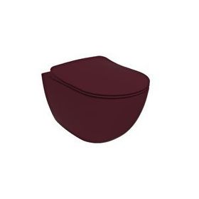 Creavit FE322-00BR00E-0000 Free Rim Off Kanalsız Berry Mat Asma Klozet
