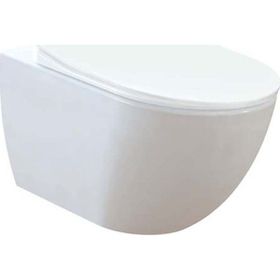 Creavit FE322 Free Rim-off Asma Klozet+Duck Yavaş Kapanan Beyaz Klozet Kapağı