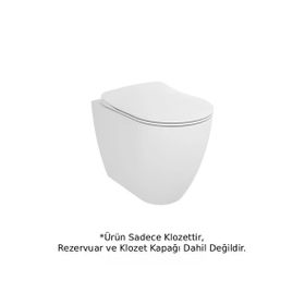 Creavit FE350 Free Duvara Dayalı Tek Klozet ve Kapağı