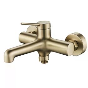 Creavit FL2500BG Flow Brush Altın Banyo Armatürü Bataryası