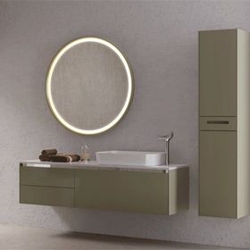 Creavit Flat 160 cm Banyo Dolabı Takımı