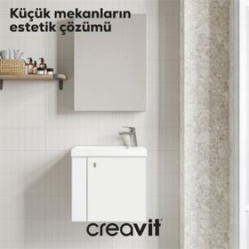 Creavit FT0053.01 Forest 53 cm Banyo Dolabı Takımı