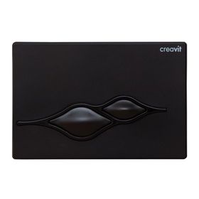 Creavit GP1002.01 Ufo Mat Siyah Boyalı Kumanda Paneli