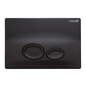 Creavit GP2002.02 Drop Parlak Siyah Boyalı Kumanda Paneli