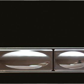 Creavit GP4002.00 Design Siyah Cam Kumanda Paneli