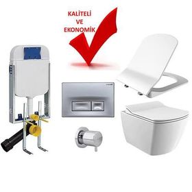 Creavit GR5001 Asma Klozet Gömme Rezervuarı