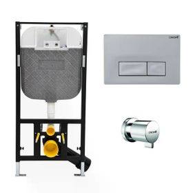 Creavit GR5003 3-6 lt Basmalı Duvar Önü Alçıpan Uygulamalı Set