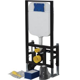 Creavit GR5004 Duvarlar İçi Uygulamalı 3-6 lt Gövde-Yere Hızlı Montaj 3-6 lt Gövde Asma Klozetler İçin Alçıpan