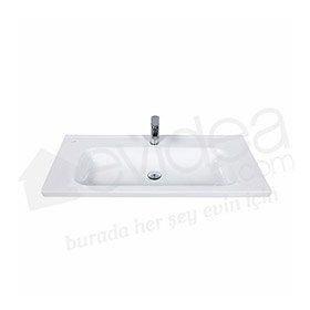 Creavit İdeal 100 cm Etajerli Lavabo