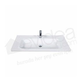Creavit İdeal 90 cm Etajerli Lavabo