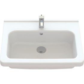 Creavit İpek 45x60 cm Etajerli Mobilya Dolap Uyumlu Lavabo