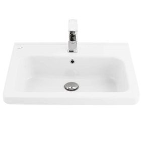 Creavit İpek 45x60 cm Etajerli Mobilya Dolap Uyumlu Lavabo